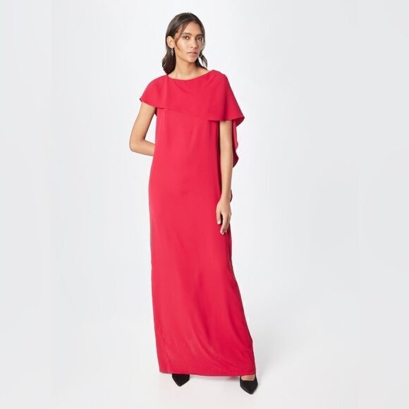 Lauren Ralph Lauren Evening Gown Dress ‘APIATAN' in Red Size 2 - Picture 10 of 10